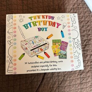 Usborne children’s card box with 30 cards